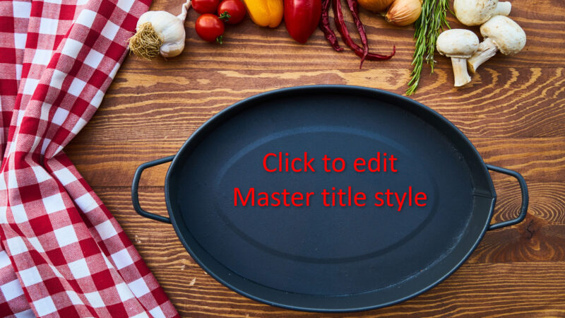 Cooking Recipes PowerPoint Template