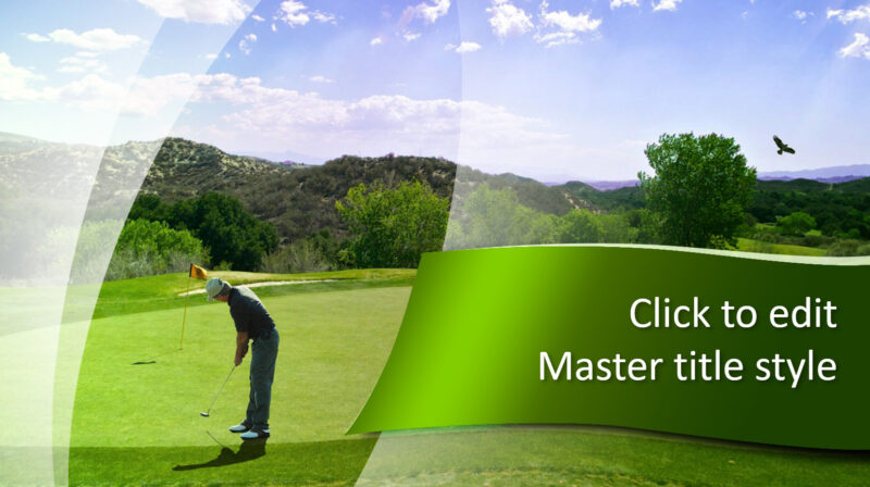 Golf Training PowerPoint Template