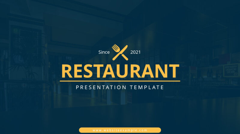 Restaurant Presentation Template